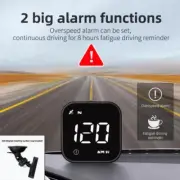 Car GPS Universal Multifunction Speedometer Compass HD Smart Display White Light