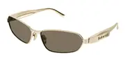 Balenciaga BB0355S 002 Men's Sunglasses Gold Size 66