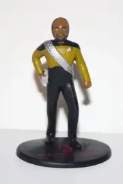 Star Trek Generations Movie Worf 3" PVC Figure 1994 Applause NEW UNUSED