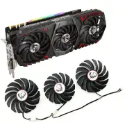 For MSI GTX1080ti GAMING TRIO GPU Cooling Fan Replacement Cooler Fans 1PC/3PCS