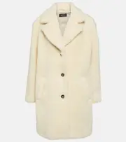 [A.P.C.] A.P.C. Nicolette cotton and wool coat AU 10 white