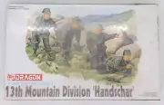 Dragon 13th Mountain Division Handschar Figures 1/35 Germans WWII Model Kit