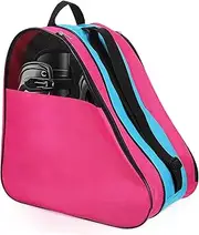 [MOBUTOFU] Skating Bag Set Ice Skate Guard Bag for Kids Roller Skate Backpack Girls Boys Durable Oxford Fabric Easy to Carry