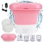 Mini Washing Machine For Sock Underwear Folding Washing Machine Travel Portable