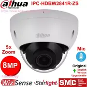 Dahua IPC-HDBW2841R-ZS 4K 8MP Starlight 5x Zoom PoE WizSense IP Camera SMD+ Mic