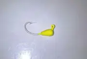 10 TUBE YELLOWTAIL SNAPPER JIGS 1/8oz Size 1 Hook COLOR CHOICE T&A JIG HEADS