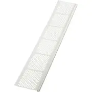 Amerimax 6-1/2 In. x 3 Ft. White Vinyl Gutter Guard 85370 Pack of 75 Amerimax
