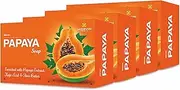 Morvin India Papaya Skin Whitening Soap 75gm(Pack of 4) For Skin Whitening, Enriched with Papaya Extract, Kojic Acid And Shea Butter