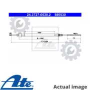 CABLE PARKING BRAKE FOR PEUGEOT CITROEN LANCIA FIAT 806 221 P8C RHW RHZ DHX ATE