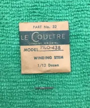 Jaeger LeCoultre Winding Stem Cal. 11LO 438 Part 401 32