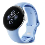 Google Pixel Watch 2 Wi-Fi Polished Silver with Bay Active Band [Open Box] - As New