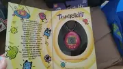Vtg 1996/1997 Bandai Original TAMAGOTCHI Virtual Pet v1 PINK & YELLOW