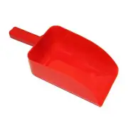 Open Feed Scoop - Feed Dipper - Horse Feed Scoop - RED