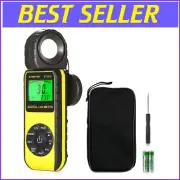 Wide Range Illuminance Tester with 270º Sensor – Perfect for LED Grow Lights