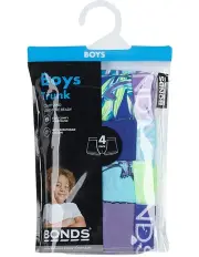 [Bonds] Kids Trunk 4 Pack in Dino Print