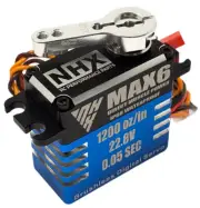 NHX MAX6 High Torque / High Speed Brushless Servo : Slash 4x4/ Rustler 4x4