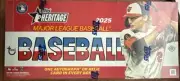 2025 Topps Heritage Baseball Factory Sealed Hobby Box 1 Auto Or Relic Per Box!