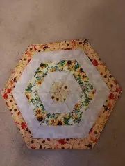HANDMADE HARVEST FALL TABLE TOPPER ONE OF A KIND LOT E