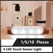 Crossborder 4LED touch sensor light intelligent creative pat cabinet night Light