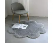 Top Quality Imitation Lambskin Rug, Faux Fur Decorative Fur Imitation Lambskin Rug Longhair Imitation Fur Wool Bed Rug Sofa Mat