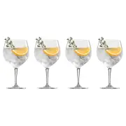 4 Piece Crystal Gin & Tonic Glass Set Size 630ml by Spiegelau