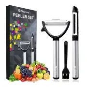 Vegetable Peeler - Potato Peeler, Carrot Peeler, Apple Peeler, Veggie and Fru...