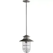 Quorum Moriarty Medium Pendant in Graphite - 7699-3