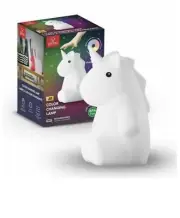 Rylie Unicorn White LED Multi-Color Changing Rechargeable Silicone Night Light