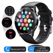 Smart Watch for Men Fitness Tracker 1.32'' HD Sports Watch with Bluetooth