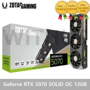 ZOTAC GAMING Geforce RTX 5070 SOLID OC D7 12GB Gaming Graphics Card