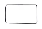 800mm & 900mm Oven Door Seal Frontal Gasket 090118009904R. Suits Blanco