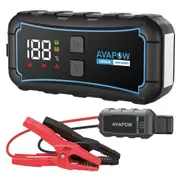 AVAPOW E5 Pro 2000A Portable Car Jump Starter 12000mAh Power Bank LED Light