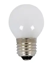 Lucci 20W Frost Halogen ES Fancy Round Globe