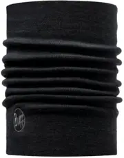 Buff Merino Heavyweight Solid, multifunctional headwear , color: Black , size: One Size