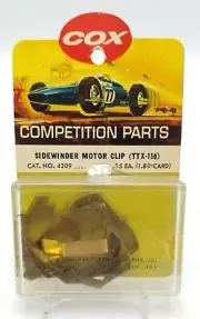 COX Slot Car Competition Parts MOTOR CLIP FOR TTX-150 Sidewinder Chassis #4309 B