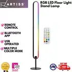 RGB LED Floor Corner Light Floor Lamp Living Room Lighting Remote Control Light