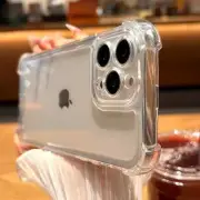 Luxury Shockproof Transparent Case For iPhone 15 14 13 12 11 Pro Max X Xs XR Max