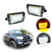 Clear Switchback Amber LED DRL Front Signal Lights For Toyota 2003-2005 4Runner (for: Toyota)