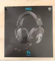 Logitech PRO X USB Gaming Headset Wired Black New Sealed
