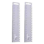 2PCS Sewing Patchwork Ruler Ultrathin Soft Sewing Tools Quilting Handmade 21cm