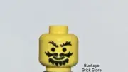 LEGO YELLOW MINIFIG HEAD,Ninja Bandit Rodder