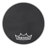 Powermax® Black Suede Crimplock® Bass Batter, 14 in. Drum Head