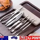 Stainless Steel Seafood Tool Set Crab Clamp Shrimp Fork Lobster Crab Cracker