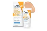Cerave Tinted Sunscreen with SPF 30 | Hydrating Mineral Sunscreen with Zinc
