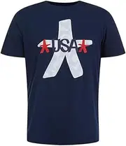 [Spyder] Boys' USA Haze Short Sleeve Crew Neck Tee