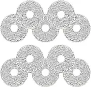 Pack of 10 Mop,Compatible for Dreame, L10s Ultra/L10s Pro Ultra/L20 Ultra/L10s Pro Ultra Heat/Xiaomi X10+ Vacuum Robot, Washable