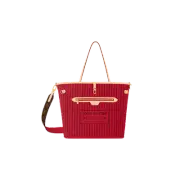 Louis Vuitton Neverfull Bandouliere Inside Out MM Monogram Rouge Sari
