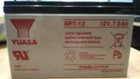 在飛比找Yahoo!奇摩拍賣優惠-壞的 中古 湯淺電池 YUASA NP7-12 電池 3顆一