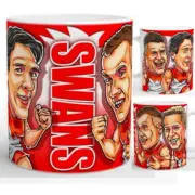 Sydney Swans Team Mug - AFL - Warner, Heeney, Gulden, Papley