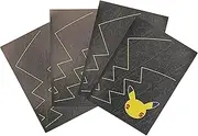 Celebrations - Pikachu - Pokemon Card Sleeves - 65 Count Pack - Deck Protector - Elite Trainer Box Exclusive